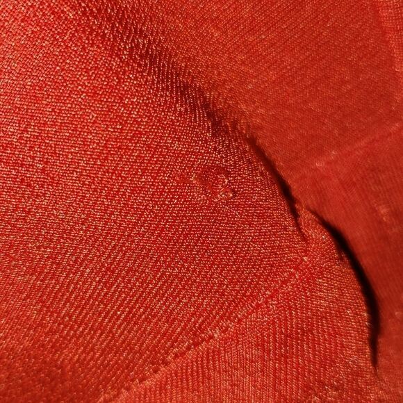 Amanda 3X Shimmery Red Fringe Cardigan Sweater - Picture 7 of 7